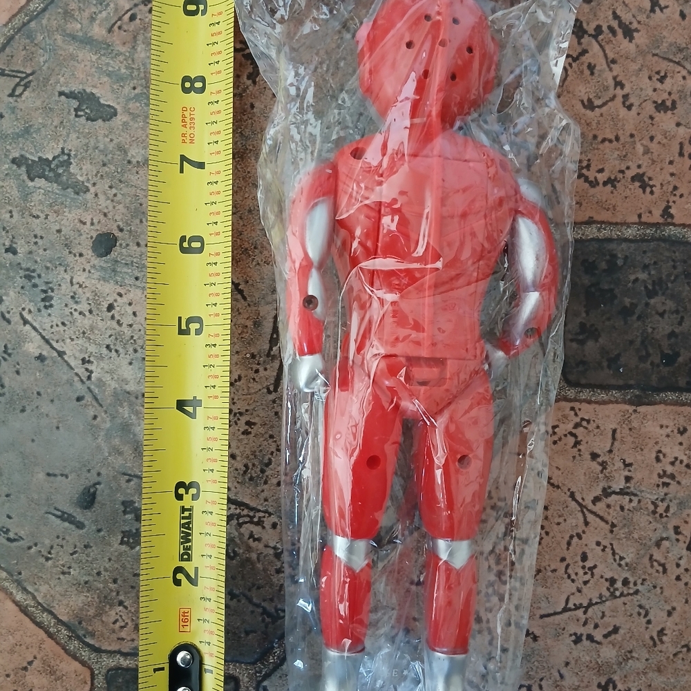 New OLD STOCK Vintage 2000’s Ultraman Toy Phone With Light & Sounds  9" * NEW* - Picture 2 of 4